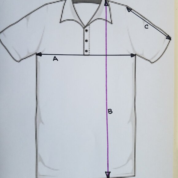 AM Player Mens Golf Casual Polo Shirt Gray Size Large Rob Roy Golf Course (IL) - Picture 7 of 7